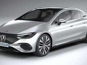 Mercedes-Benz EQE 2023 Model 3D