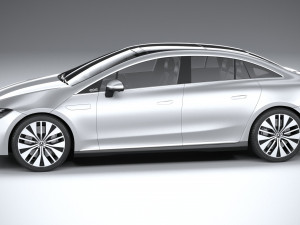 Mercedes-Benz EQE 2023 Model 3D