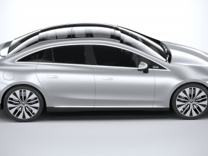 Mercedes-Benz EQE 2023 Model 3D