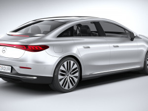 Mercedes-Benz EQE 2023 Model 3D