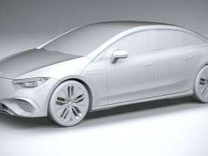 Mercedes-Benz EQE 2023 Model 3D