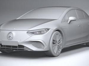 Mercedes-Benz EQE 2023 Model 3D