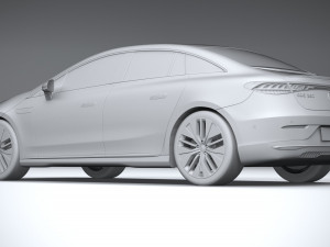 Mercedes-Benz EQE 2023 Model 3D