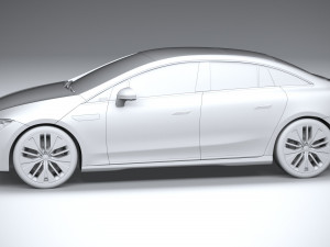 Mercedes-Benz EQE 2023 Model 3D