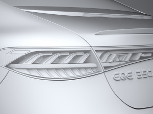 Mercedes-Benz EQE 2023 Model 3D
