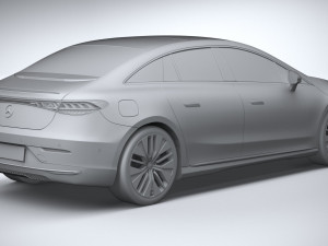 Mercedes-Benz EQE 2023 Model 3D