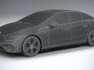 Mercedes-Benz EQE 2023 Model 3D