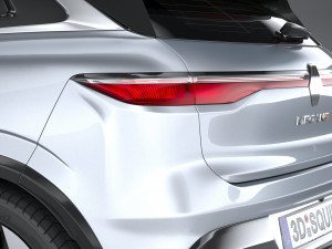 Renault Megane E-tech 2022 3D 모델