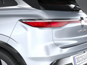 Renault Megane E-tech 2022 3D Model
