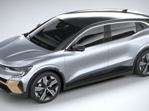 Renault Megane E-tech 2022 3D 모델