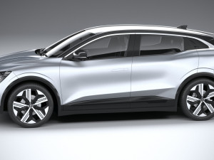 Renault Megane E-tech 2022 3D 모델