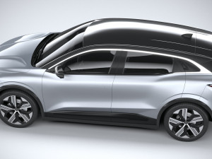 Renault Megane E-tech 2022 3D 모델