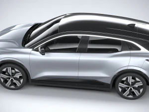 Renault Megane E-tech 2022 3D Model