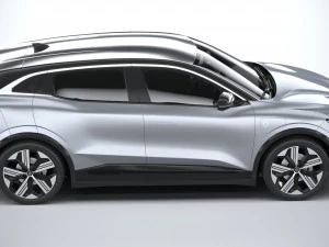 Renault Megane E-tech 2022 3D Model