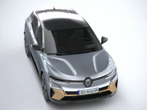 Renault Megane E-tech 2022 3D Model