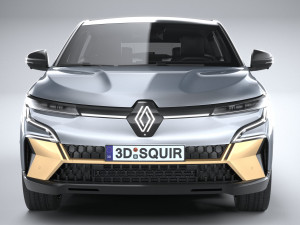 Renault Megane E-tech 2022 3D 모델