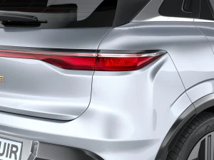 Renault Megane E-tech 2022 3D Model