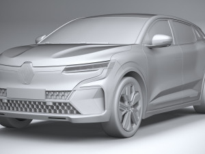 Renault Megane E-tech 2022 3D 모델