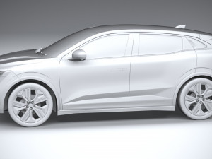 Renault Megane E-tech 2022 3D 모델
