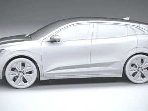 Renault Megane E-tech 2022 3D Model