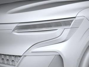 Renault Megane E-tech 2022 3D 모델