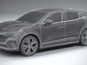 Renault Megane E-tech 2022 3D 모델