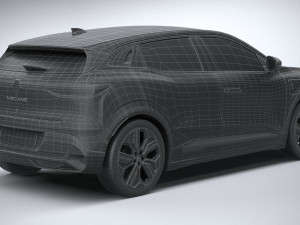 Renault Megane E-tech 2022 3D 모델