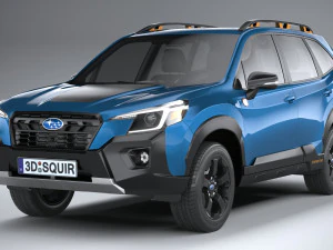 Subaru Forester Wilderness 2022 3D Model
