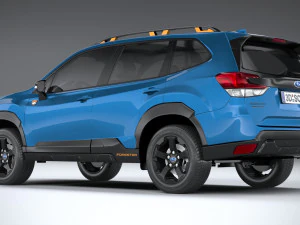 Subaru Forester Wilderness 2022 3D Model