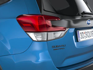 Subaru Forester Wilderness 2022 3D Model