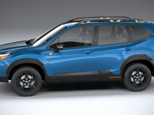Subaru Forester Wilderness 2022 Modelo 3D