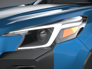 Subaru Forester Wilderness 2022 Modelo 3D