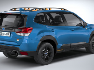 Subaru Forester Wilderness 2022 Modelo 3D