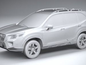 Subaru Forester Wilderness 2022 Modelo 3D