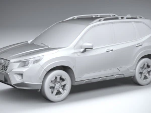 Subaru Forester Wilderness 2022 3D Model