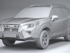 Subaru Forester Wilderness 2022 Modelo 3D