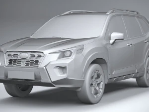 Subaru Forester Wilderness 2022 3D Model