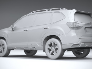 Subaru Forester Wilderness 2022 Modelo 3D