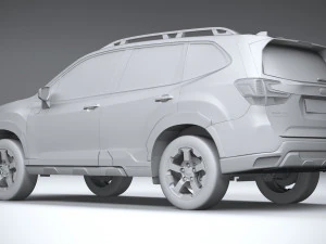 Subaru Forester Wilderness 2022 3D Model