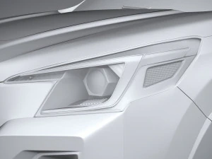 Subaru Forester Wilderness 2022 3D Model