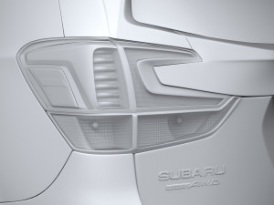 Subaru Forester Wilderness 2022 Modelo 3D
