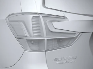 Subaru Forester Wilderness 2022 3D Model