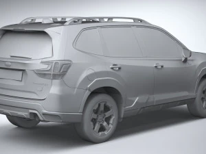 Subaru Forester Wilderness 2022 3D Model