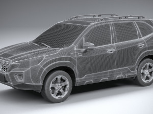 Subaru Forester Wilderness 2022 Modelo 3D