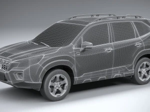 Subaru Forester Wilderness 2022 3D Model