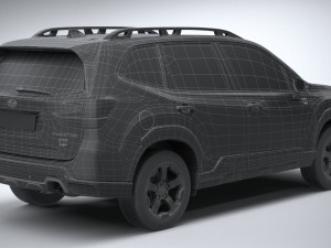 Subaru Forester Wilderness 2022 Modelo 3D