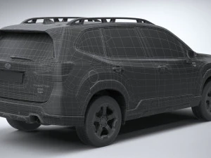 Subaru Forester Wilderness 2022 3D Model