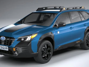 Subaru Outback Wilderness 2022 3D Model