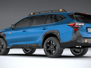 Subaru Outback Wilderness 2022 3D Model