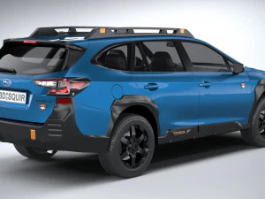Subaru Outback Wilderness 2022 3D Model